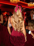 Vintage Burgundy Satin Short Sheath Party Dress Cocktail Dress Homecoming Dress HZ1024