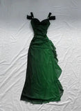 Burgundy A-Line Halter Mixed Color Chiffon Long Prom Dresses HZ1024