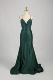 Navy Blue Mermaid Neckline Sequins Sexy Long Prom Dresses Birthday Dresses HZ1024