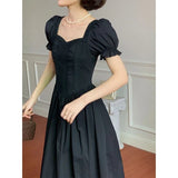 Retro Sweet Short Sleeve Birthday Party Dress HZ1024