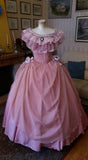 Vintage French Palace Lace A-line Long Prom Dress Evening Dress HZ1024