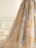 Beautiful Gradient Tulle Long Formal Dress, A-Line Strapless Prom Dress Evening Dress HZ1024
