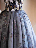 Black Printing Sequins Party Dress, Spaghetti Straps Sleeveless Backless Short Formal Dress HZ1024
